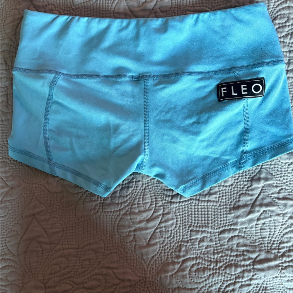 Fleo Sky Blue Workout Shorts